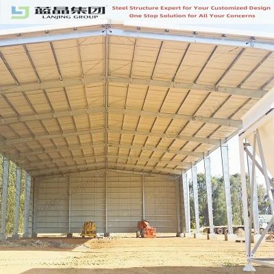 China Portal Frame Prefab Light Structural Steel Workshop Building Shed Construction Custom for sale