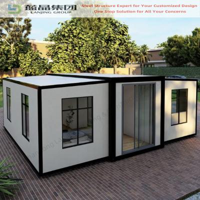 China 40ft 20ft Luxury Villa Mobile Prefab House Home Expandable Container Bedroom for sale