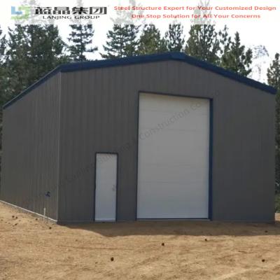 China Prefabricated Green Steel Structural Building Workshop Warehouse Building Garage Shed Storage for sale