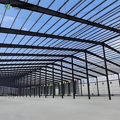 China Acero prefabricado de gran envergadura de almacén de alta resistencia certificado ISO en venta