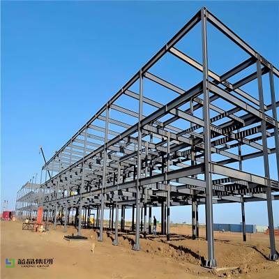 China One Stop Design Steel Construction Warehouse Large Span Anti Earthquake for sale