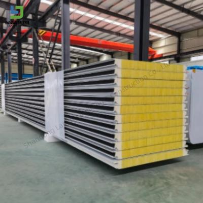 China Economical Material Met Roof Sandwich Panels EPS PU PIR Rock Wool for sale