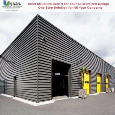 China Structural Analysis Commercial Metal Buildings Rock Wool Panel Windproof for sale