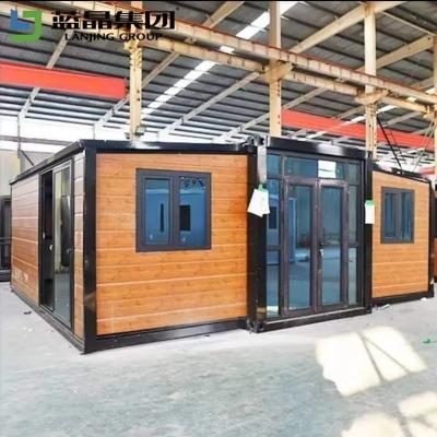 China Thermal Insulation Expandable House Container Hot Rolled Steel Frame Structure for sale