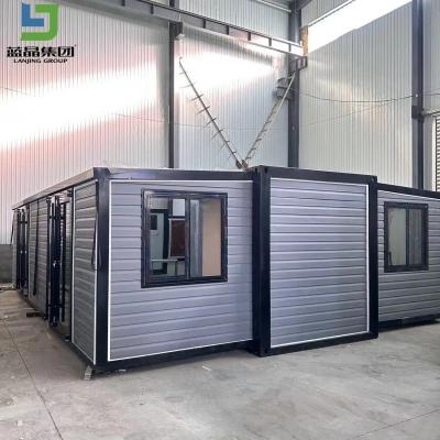 China PU Panel Expandable Container House Anti Corrosion Steel Bolted Connection for sale