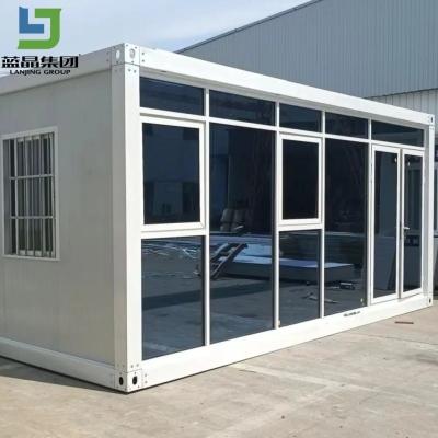 China Graphic Design Flat Pack Container House Earthquake Resistant Windproof for sale