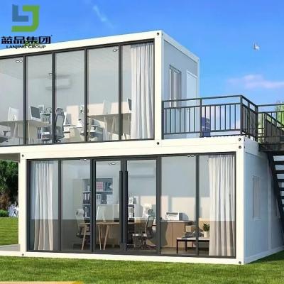 China PVC Window Flat Pack Container House Earthquake Resistant Custom Design for sale