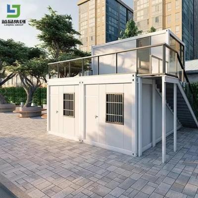 China CE Flat Pack Prefab Container House High Strength Steel Cost Effective for sale