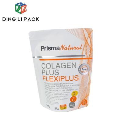 China Custom stand up pouches with zipper 500g recyclable colorful ziplock foil printed foil aluminum mylar bags bags for food for sale