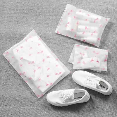 China Pe Custom Plastic Bags Waterproof Underwear Storage Bag For Clothing for sale