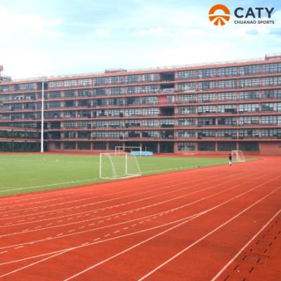 China Vlambestendige sportloopbaan met EPDM-oppervlak als synthetisch loopbaanmateriaal EPDM rubbergranules Te koop