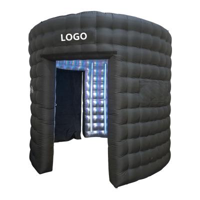 China IRISI 360 Party Backgrounds Portable 360 Photo Booth Backdrop With Led Light Backdrop Design Sample For Wedding And Party for sale