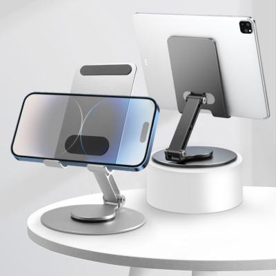 China 2023 Hot Selling Adjustable 360 Degree Rotation Height Angle Height Aluminum Alloy Phone Holder Adjustable Tablet Stand Phone Holder for sale