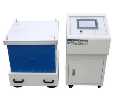 China Electromagnetic Type Portable Frequency Vibration Table With Industrial Touch Screen for sale