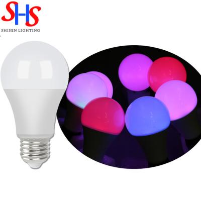 China Garden/Residebntial/Hotel/Theme Park RGB Led Bulb Color Changing Automatically 5w AC 165-265V RGB Led Bulbs for sale
