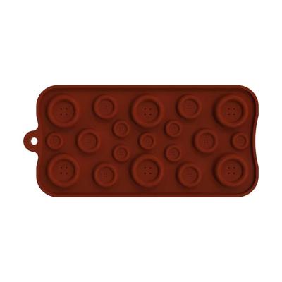 China Ausplua Silicone Chocolate Mold Disposable Candy Jelly Cake Baking Mould, Non-Stick Cut-Apart and Edible Chocolate Grade Silicone Protein and E for sale