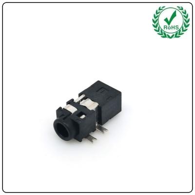 China conector audio estereofônico 2.5mm fêmea feito sob encomenda do jaque de telefone de SMD à venda