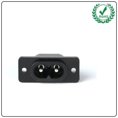 China O soquete novo da alimentação CA do Pin C8 2 do IEC 60320 de LZ-8-7S1 2.5A 250V comutou o soquete à venda