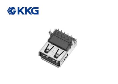 China Soquete fêmea de ondulação da montagem do PWB do conector do Usb de SMT 30 Milliohms à venda