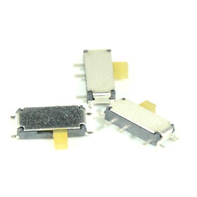 Китай Переключатель скольжения, 3P2T 7pin для переключателя Smd игрушки сползая, горизонтального бортового переключателя тактичности нажима, тумблера прерывателя включеный-выключеного продается