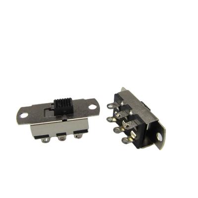 Китай Переключатель скольжения DC50V 0.5A 2P2T миниатюрный прямоугольный продается