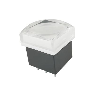 China interruptor de tecla iluminado momentâneo de 17x17mm SPDT DPDT à venda