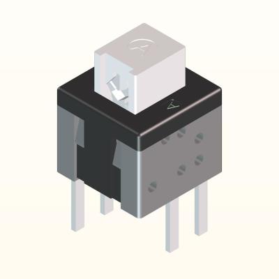 China Auto de IP65 SMD que trava o interruptor de MERGULHO 5.8x5.8 do Pin da tecla 6 à venda
