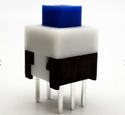 China Auto do MERGULHO do Pin IP65 6 que trava o interruptor de tecla 7x7 à venda