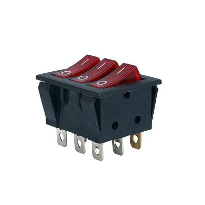 China 16A 250VAC/20A 125VAC sobre fora do interruptor de balancim da cor à venda