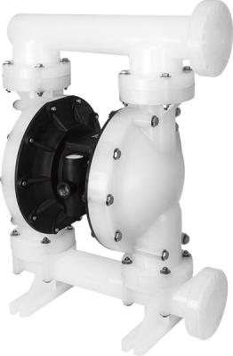 China Small Pneumatic Double Diaphragm Pump / White 1 Inch Air Diaphragm Pump for sale