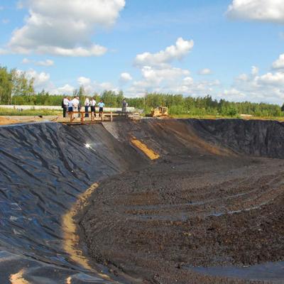 China Customized HDPE LDPE LLDPE PVC Geomembrane Pond Liner for Fish and Shrimp Pond for sale