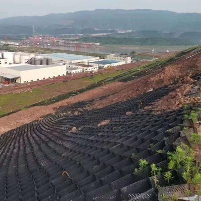 China HDPE Honeycombed Geocells Paved Grid HDPE Geocell for Soft Basement Reinforcement for sale