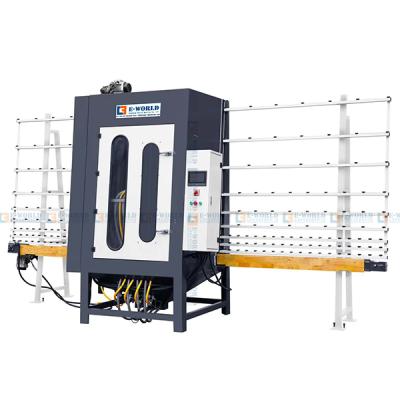 China Building Material Stores PS1800 Vertical Glass Sandblasting Machine for sale
