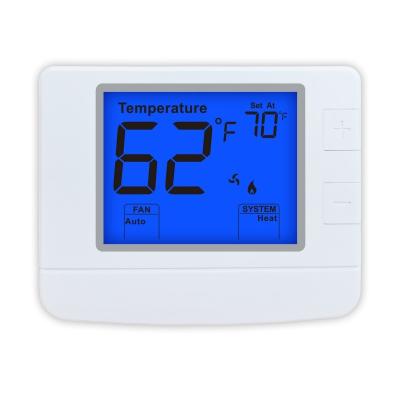 China Riseem STN1020 Heating And Cooling Air Conditioning Digital Non-programmable Thermostat for Home 24volt One Year Warranty for sale