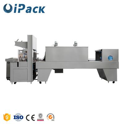 China Food Automatic Beverage Bottle Film Shrink Wrapping Machine for sale