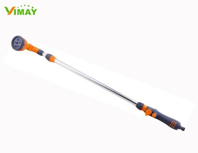 China Soft handle garden 9 style water wand& spray gun for sale