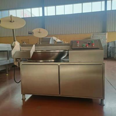 China Meat Processing Industrial High Speed Commercial 125L Meat Cutting Machine Vegetable Meat Cutter Bowl for sale