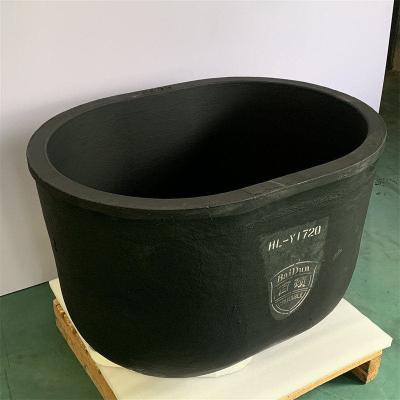 China Properties Of Silicon Carbide Thermal Shock Resistance Refractory Solutions Crucible for sale