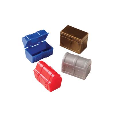 China 1.5 Inch ODM Plastic Mini Plastc Asst Treasure Box Hot Selling Bulk Chests for sale