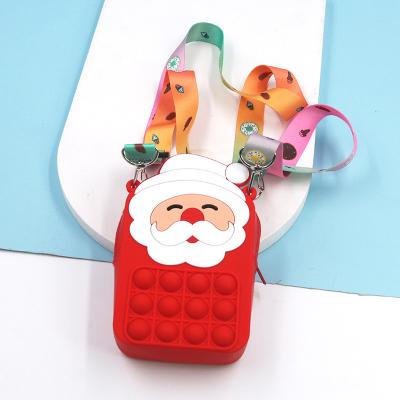 China New Waterproof Silicone Push It Bag Band Cross - Body Unicorn Santa Beach Purse Luxury Handbags Silicone Buster Bag for sale