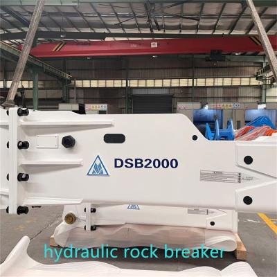 China Excavator Hydraulic Breaker Hammer Factory DONSANG Hydraulic Rock Hammer for 20 Tons 30 Tons Excavator Hydraulic Rock Breaker With 135 Mm Wide Chisel HB20G Good Price for sale
