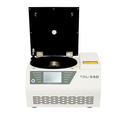 China TDL-550 12 Tubes 15ml Low Speed Refrigerated Lab Medical Blood Bank Centrifuge 4*50ml for sale