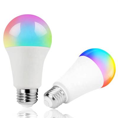 China Theme Park Tuya 12W WiFi Smart Light Bulb E27 RGB LED Lamp Dimmable Light With Smart Life APP Voice Control For Google Home for sale