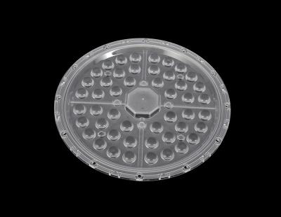 China ALHB195D48LED60G Outdoor UFO Light Lens 48LED 60 Degree For 100W High Bay for sale