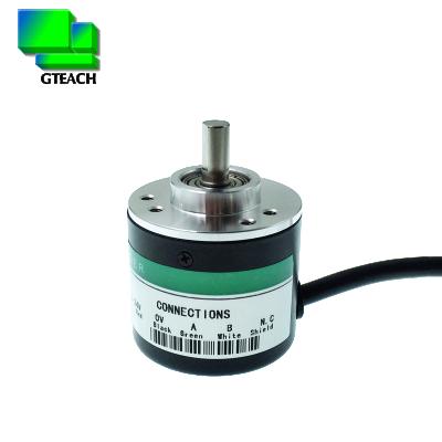China 300 Speed Sensor NPN Collector Encoder Shaft 6mm Diameter 38mm Incremental Photoelectric Ppr Open Type for sale