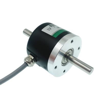China Dual Shaft CNC Controller Sturdy Shaft Encoder 8mm Shaft Speed Sensor High Quality and Durable Rotary Shaft Encoder for sale