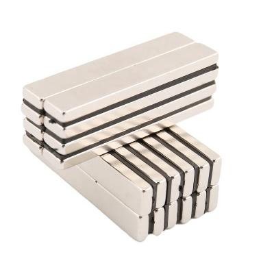 China Industrial Magnet N52 Customized Size High Temperature Tolerance Wholesale Super Strong Permanent Block Neodymium Magnet for sale