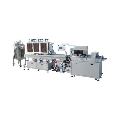 China Other Automatic High Spinning Speed Pillow Flow Packing Machine Wet Pack Tissue Horizontal Machine for sale