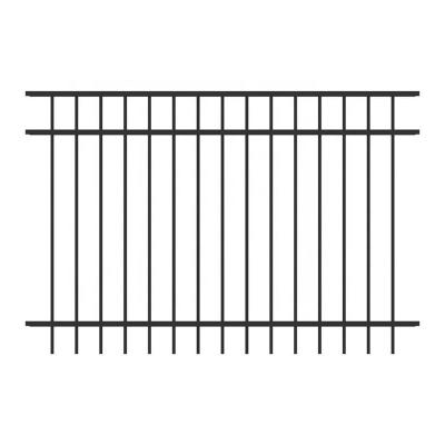China Easily Assembled Track Gratings Barrier Design Steel Fence Prefab Steel Fence for sale