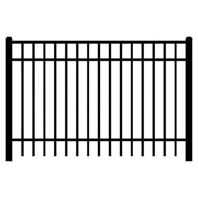 China Easily Assembled Angle Angle Fence Design Stainless Steel Steel Fence Galvanized Steel Fence For Park /house /farm/high way building using for sale